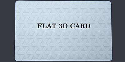 フラット3Dカード